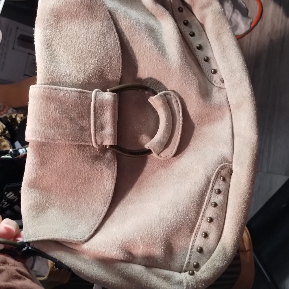 lasy Price! Frances Cobiasia suede purse